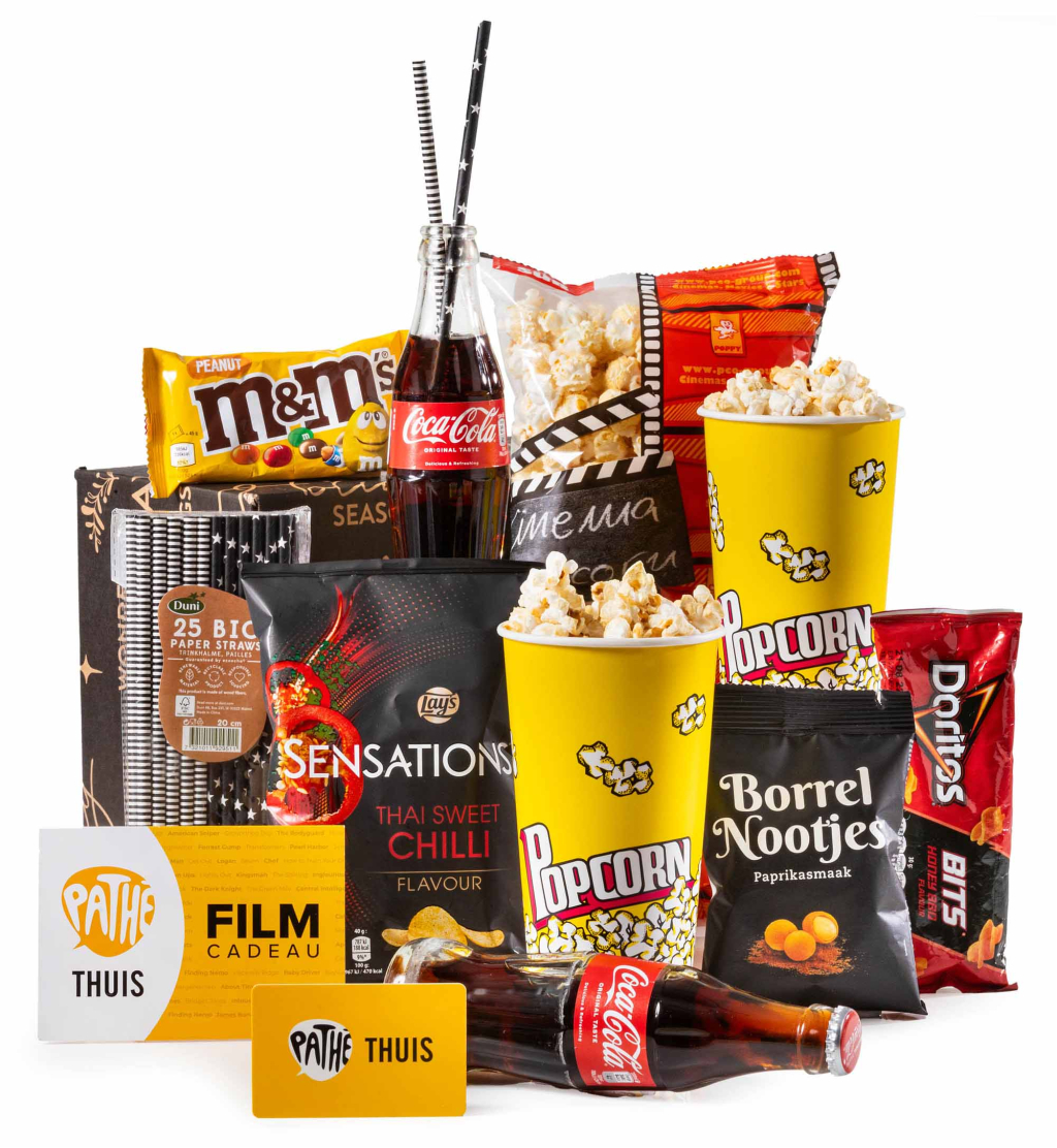 Filmcadeau met Popcorn